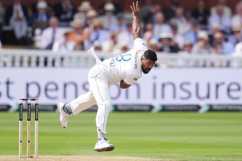 England vs Sri Lanka 2nd Test Day 1: Sri Lanka's Lahiru Kumara bowls against England